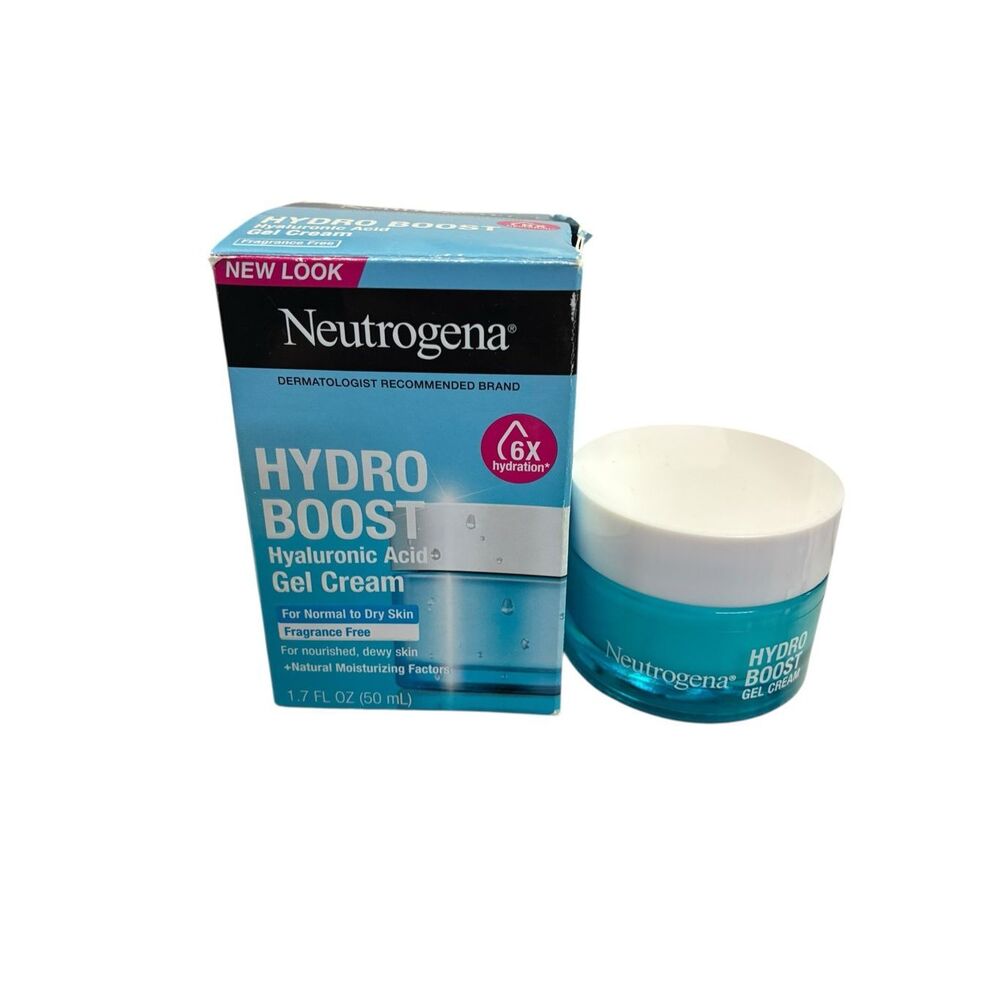 Neutrogena‎ Hydro Boost Hyaluronic Acid Gel Cream Fragrance Free 1.7 oz NIB